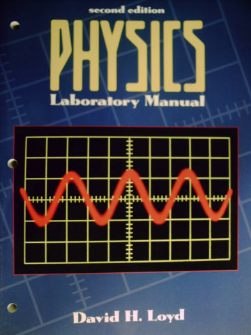 (image for) Physics Laboratory Manual 2nd Edition (P) by Loyd