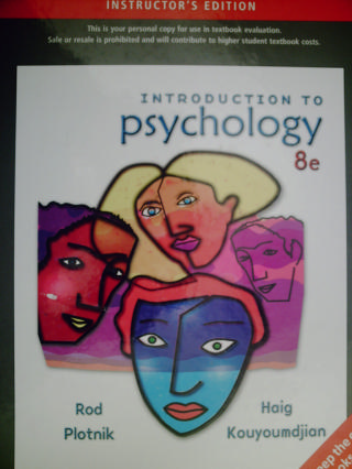 (image for) Introduction to Psychology 8e Instructor's Edition (TE)(H)