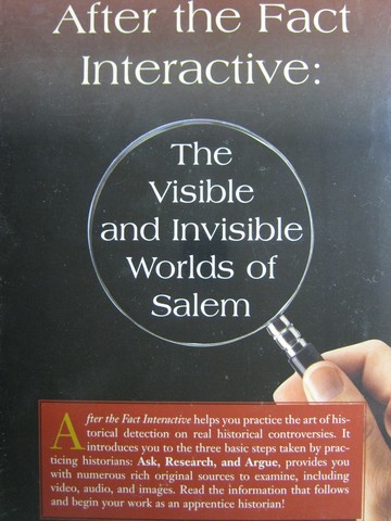 (image for) After the Fact Interactive: The Visible & Invisible Worlds (CD)