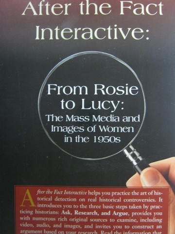 (image for) After the Fact Interactive: From Rosie to Lucy: Mass Media (CD)