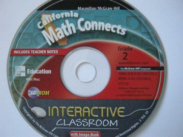 (image for) California Math Connects 2 Interactive Classroom (CA)(CD)