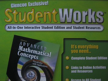 (image for) Advanced Mathematical Concepts StudentWorks (CD)
