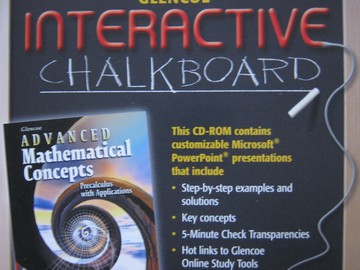 (image for) Advanced Mathematical Concepts Interactive Chalkboard (CD)