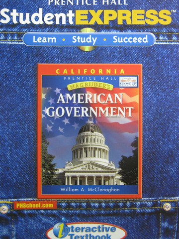 (image for) Magruder's American Government StudentExpress (CA)(CD)