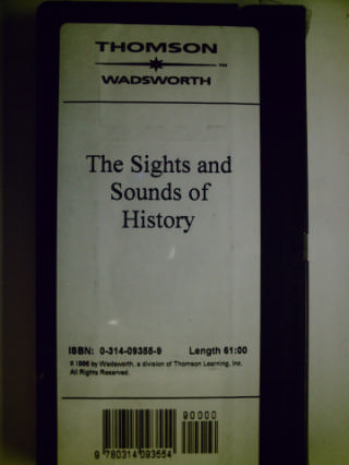 (image for) Sights & Sounds of History VHS Tape (VHS)