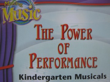 (image for) Making Music K Musicals The Power of Performance (CD)