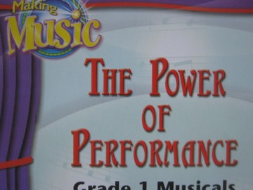 (image for) Making Music 1 Musicals The Power of Performance (CD)