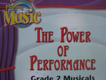 (image for) Making Music 2 Musicals The Power of Performance (CD)