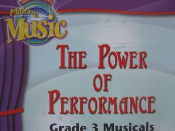 (image for) Making Music 3 Musicals The Power of Performance (CD)