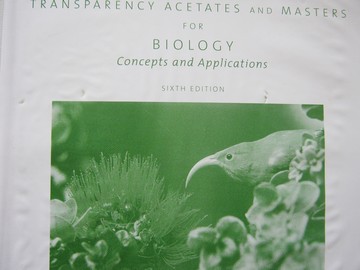 (image for) Biology concepts & Applications 6e Transparencies (Binder)