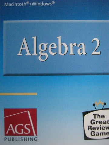 (image for) AGS Algebra 2 Great Review Game (CD)