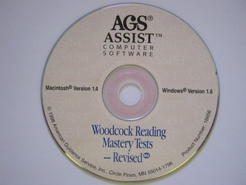 (image for) Woodcock Reading Mastery Tests Revised Assist Software (CD)