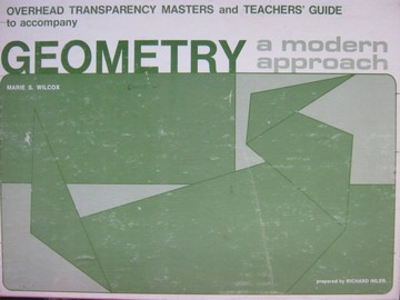 (image for) Geometry A Modern Approach Overhead Transparency Masters (Box)