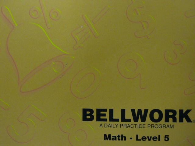 (image for) Bellwork Math 5 (P) by Charles W De Pue & Margaret Kinney