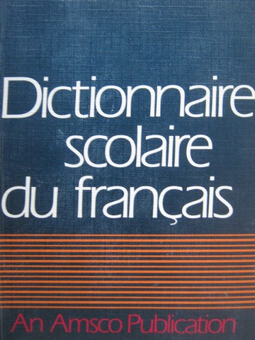 (image for) Dictionnaire scolaire du francais (P) by Diethard Lubke