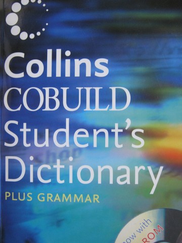 (image for) Collins COBUILD Student's Dictionary Plus Grammar 3rd Edition(P) - Click Image to Close