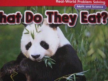 (image for) Real-World Problem Solving 1 What Do They Eat? (P)