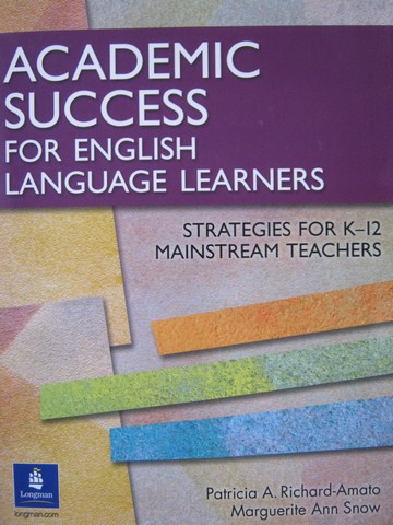 (image for) Academic Success for English Language Learners (P)