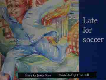 (image for) New PM Story Books Late for Soccer (P) by Jenny Giles