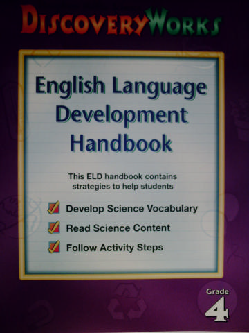 (image for) DiscoveryWorks 4 English Language Development Handbook (P)