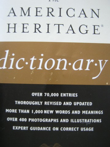 (image for) American Heritage Dictionary 4th Edition Office Edition (P)