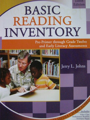 (image for) Basic Reading Inventory 10th Edition (P) by Jerry L Johns