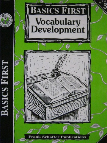 (image for) Basics First Vocabulary Development Grade 3 (P) by Furlong