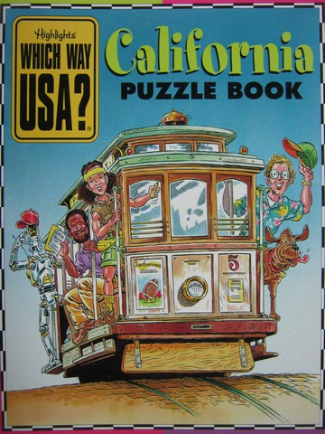 (image for) Which Way USA? California Puzzle Book (P) by Andrew Gutelle