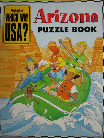 (image for) Which Way USA? Arizona Puzzle Book (P) by Andrew Gutelle