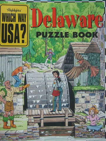 (image for) Which Way USA? Delaware Puzzle Book (P) by Andrew Gutelle