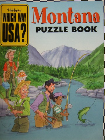 (image for) Which Way USA Montana Puzzle Book (P) by Andrew Gutelle