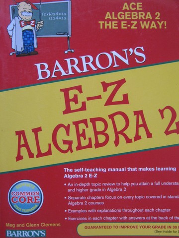 (image for) E-Z Algebra 2 (P) by Meg & Glenn Clemens