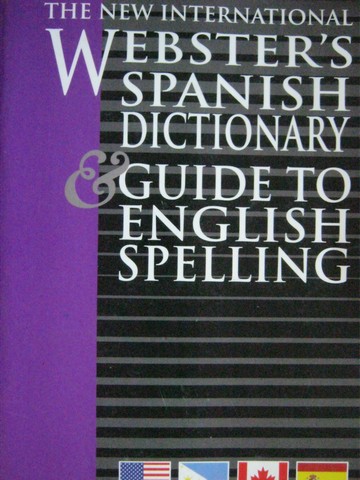 (image for) New International Webster's English Spanish Dictionary (P)