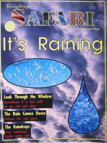 (image for) Reading Safari Magazine It's Raining (P) - Click Image to Close