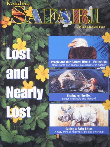 (image for) Reading Safari Magazine Lost & Nearly Lost (P) - Click Image to Close