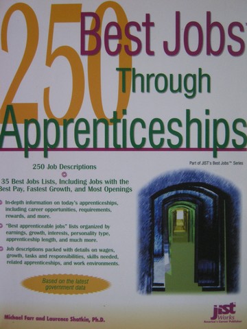 (image for) 250 Best Jobs Through Apprenticeships (P) by Farr & Shatkin