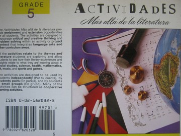 (image for) Actividades Mas alla de la literatura Grade 5 (P)