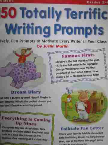 (image for) 150 Totally Terrific Writing Prompts Grades 2-4 (P) by Martin