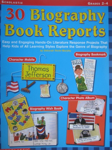 (image for) 30 Biography Book Reports Grades 2-4 (P) by Deborah Rovin-Murphy
