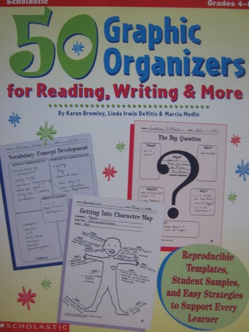 (image for) 50 Graphic Organizers for Reading Writing & More Grades 4-8 (P)