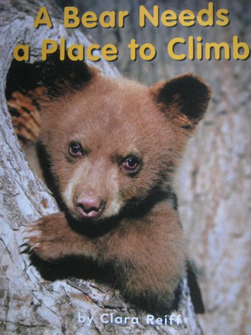 (image for) A Bear Needs a Place to Climb (P) by Clara Reiff