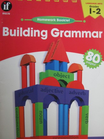 (image for) Building Grammar Homework Booklet Grades 1-2 (P) by Salisbury