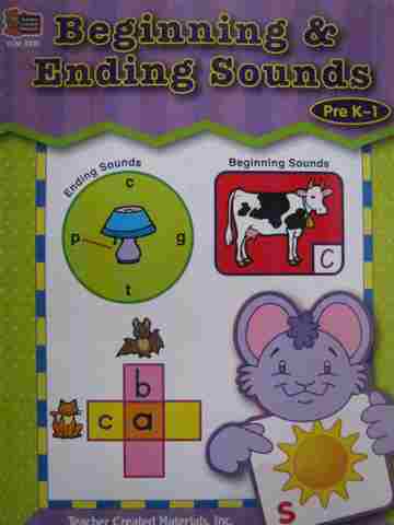 (image for) Beginning & Ending Sounds Pre K-1 (P) by Krista Pettit