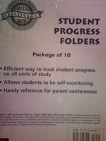(image for) Skills Intervention Kit Student Progress Folders 10 Pk (Pk) - Click Image to Close
