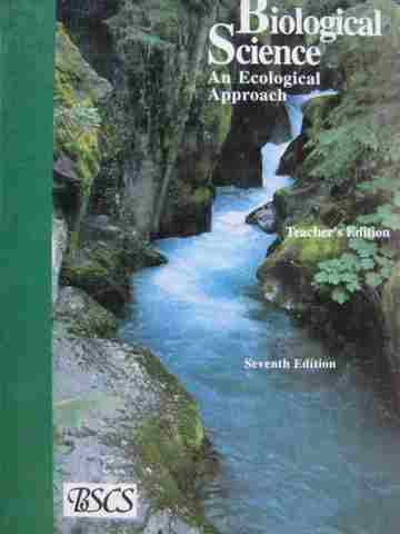 (image for) BSCS Biological Science An Ecological Approach 7th Edition TE (TE)(H)
