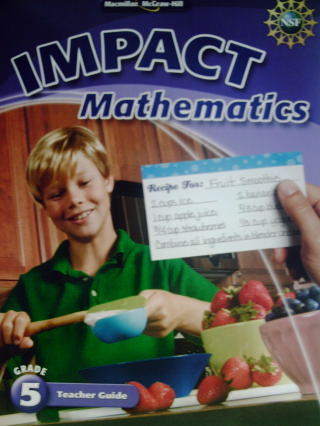 (image for) IMPACT Mathematics 5 Teacher Guide (TE)(Spiral) by Whitney