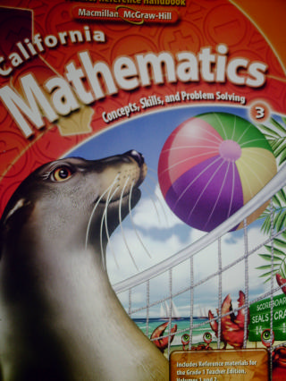 (image for) California Mathematics 3 Teacher Reference Handbook (TE)(P)