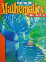 (image for) McGraw-Hill Mathematics 3 California Edition (CA)(H)