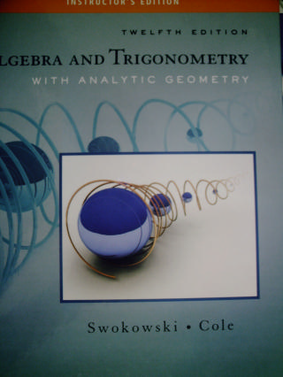 (image for) Algebra & Trigonometry with Analytic Geometry 12e IE (TE)(H)
