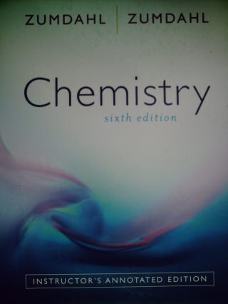 (image for) Chemistry 6th Edition IAE (TE)(H) by Zumdahl & Zumdahl